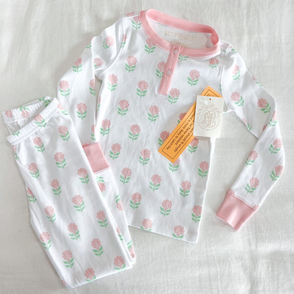 NWT The Beaufort Bonnet Company Toddle Girl Pajama Set